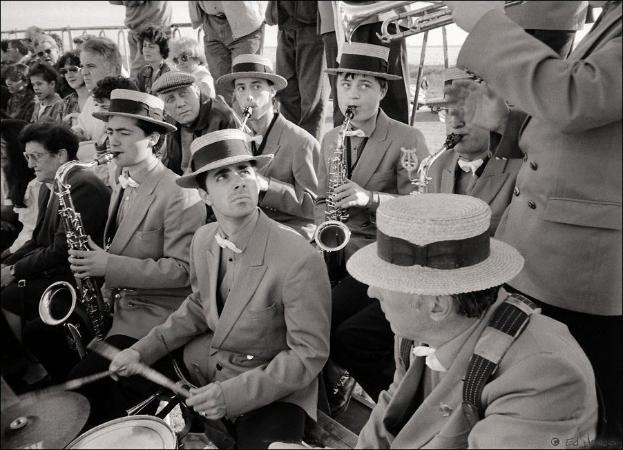 At the Bullfights, Aigues-Mortes, France, October 1993