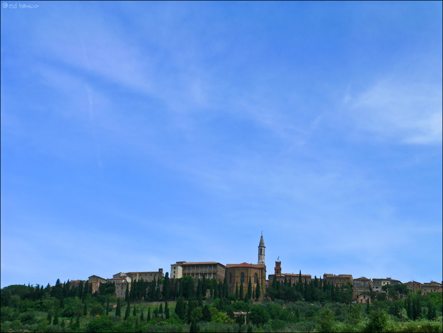Big Sky over Pienza, Tuscany