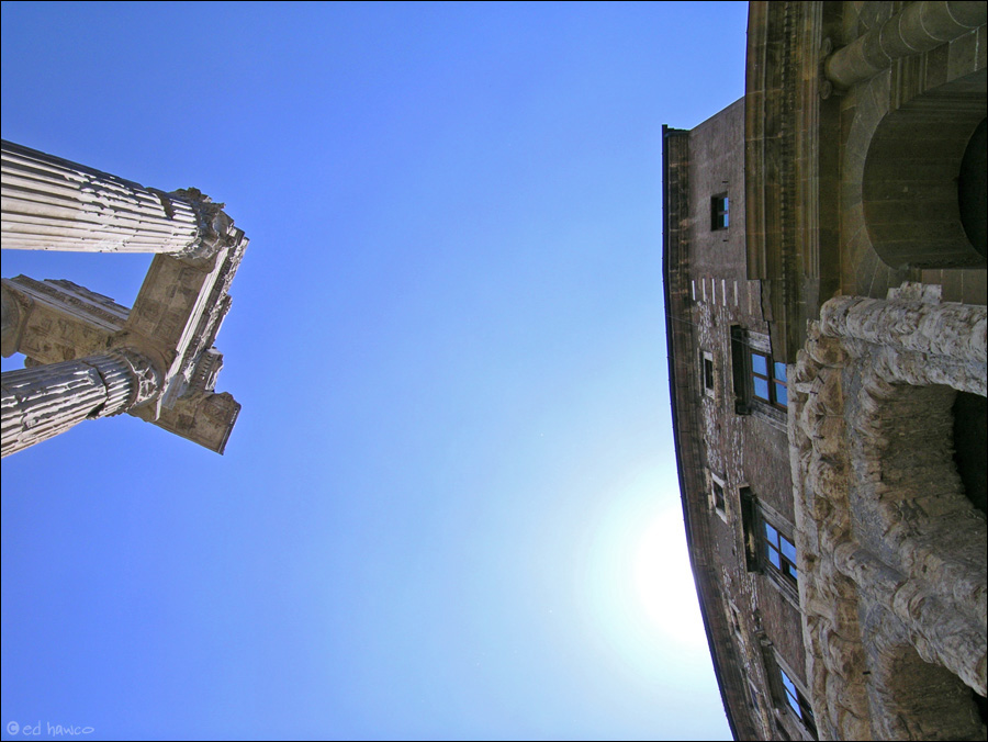 Face off, Rome, Italy.