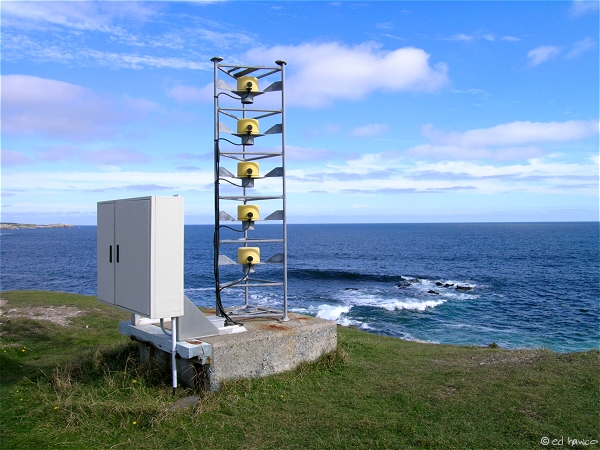 Fog Horn, Louisbourg Harbour, Nova Scotia