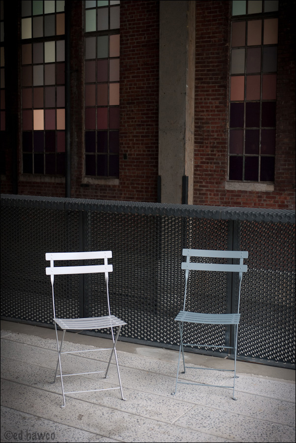 Chairs on the High Line