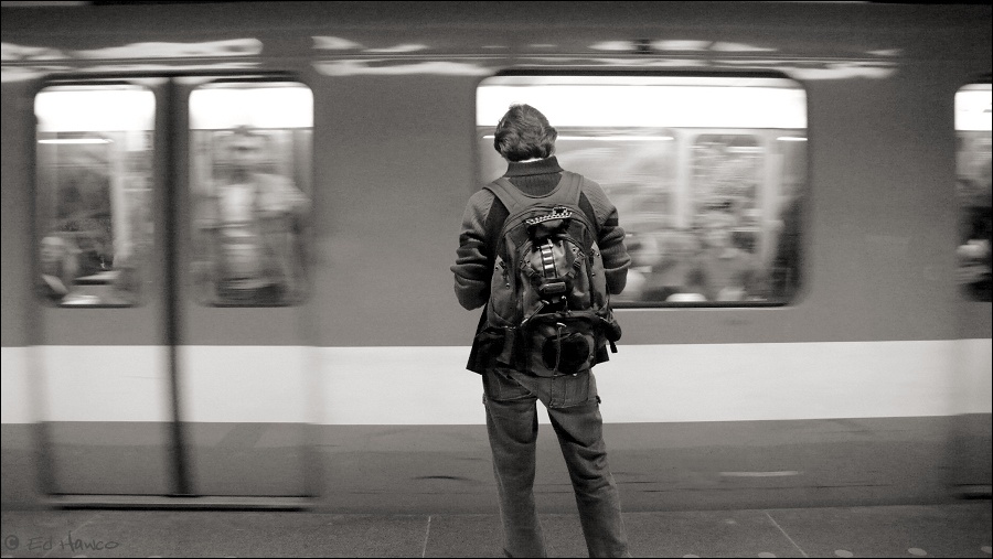 The Reader; Metro Station Guy-Concordia, Montreal