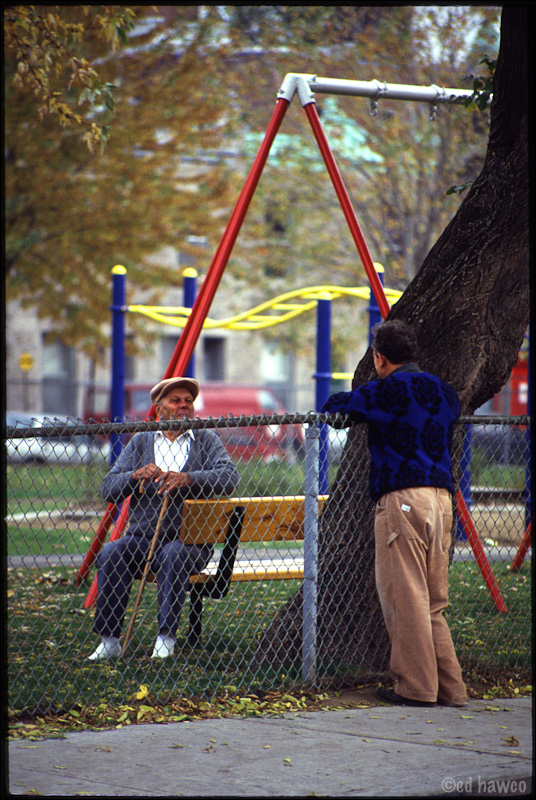 Neighbours, Plateau Mont-Royal, 1990