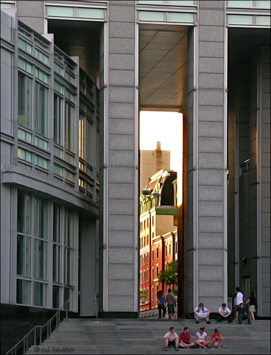 Window on the Windsor Hotel