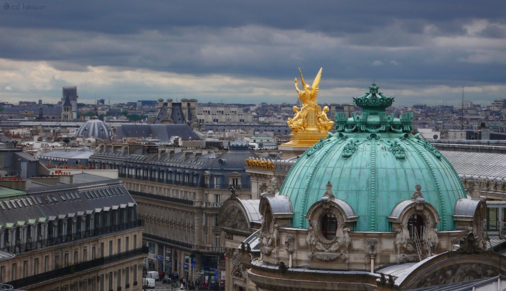The Dome of the Paris Opera