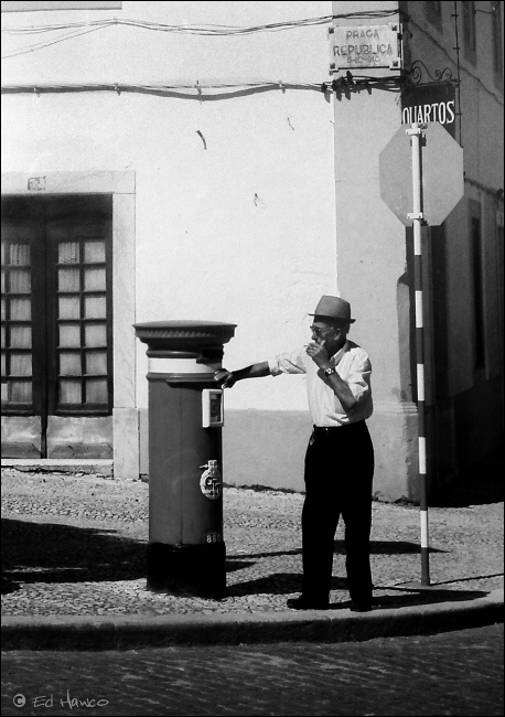 Smoke Break, Vila Vicosa, Portugal