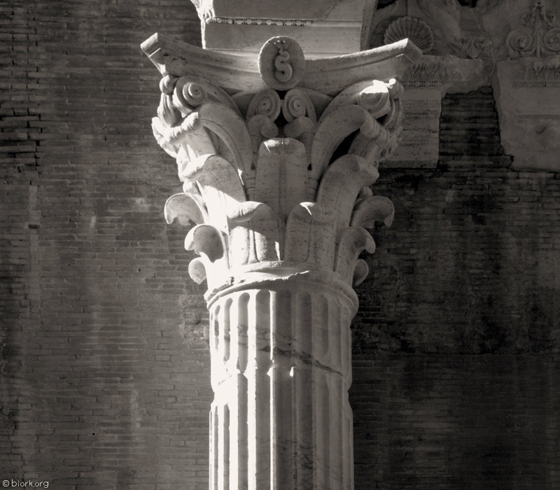 Corinthian column, Rome