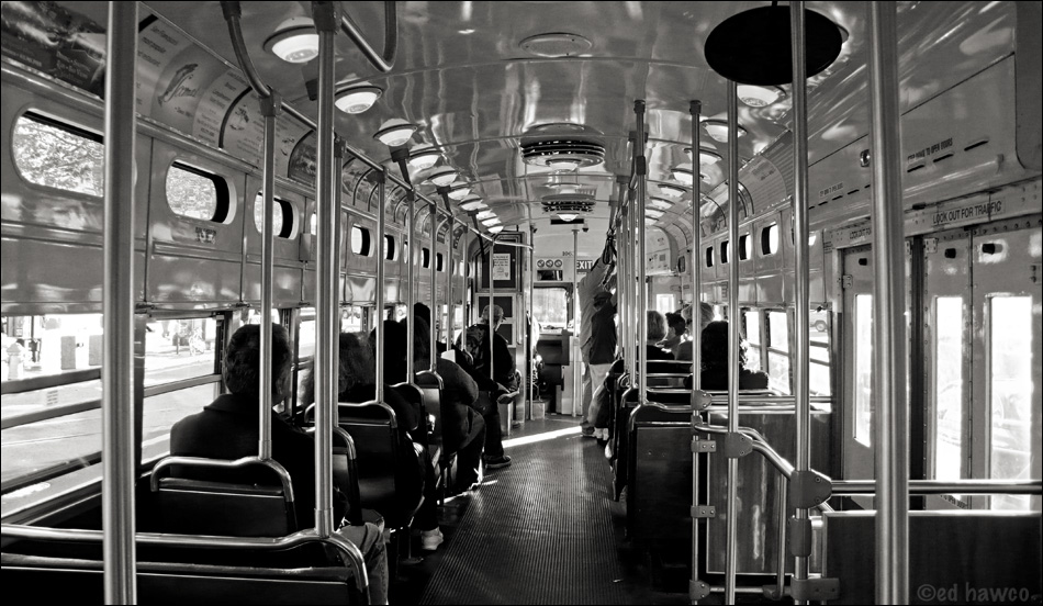 San Francisco Streetcar; Interior