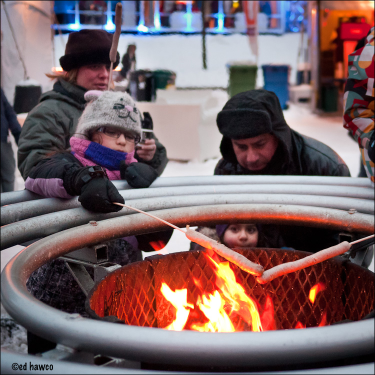 Sausage roast, Festival MontrÃ©al en LumiÃ¨re
