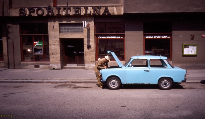 Trabant; Prague, 1995