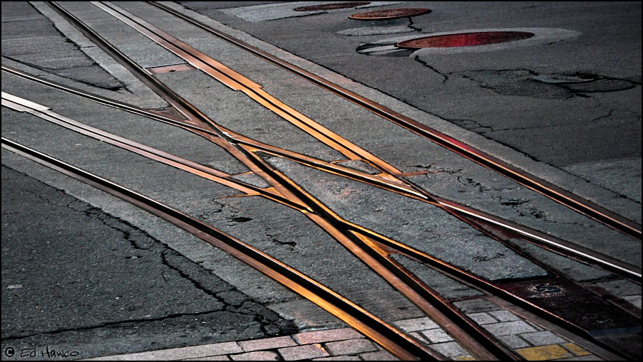 Cable Car Tracks, San Francisco, California