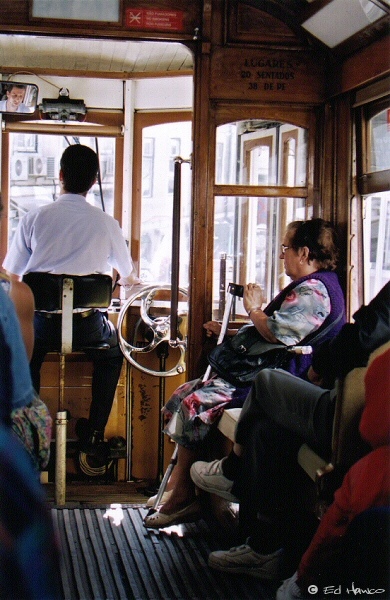 Tram 28, Lisbon (Interior)