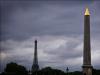 Eiffel Tower and Obelisk